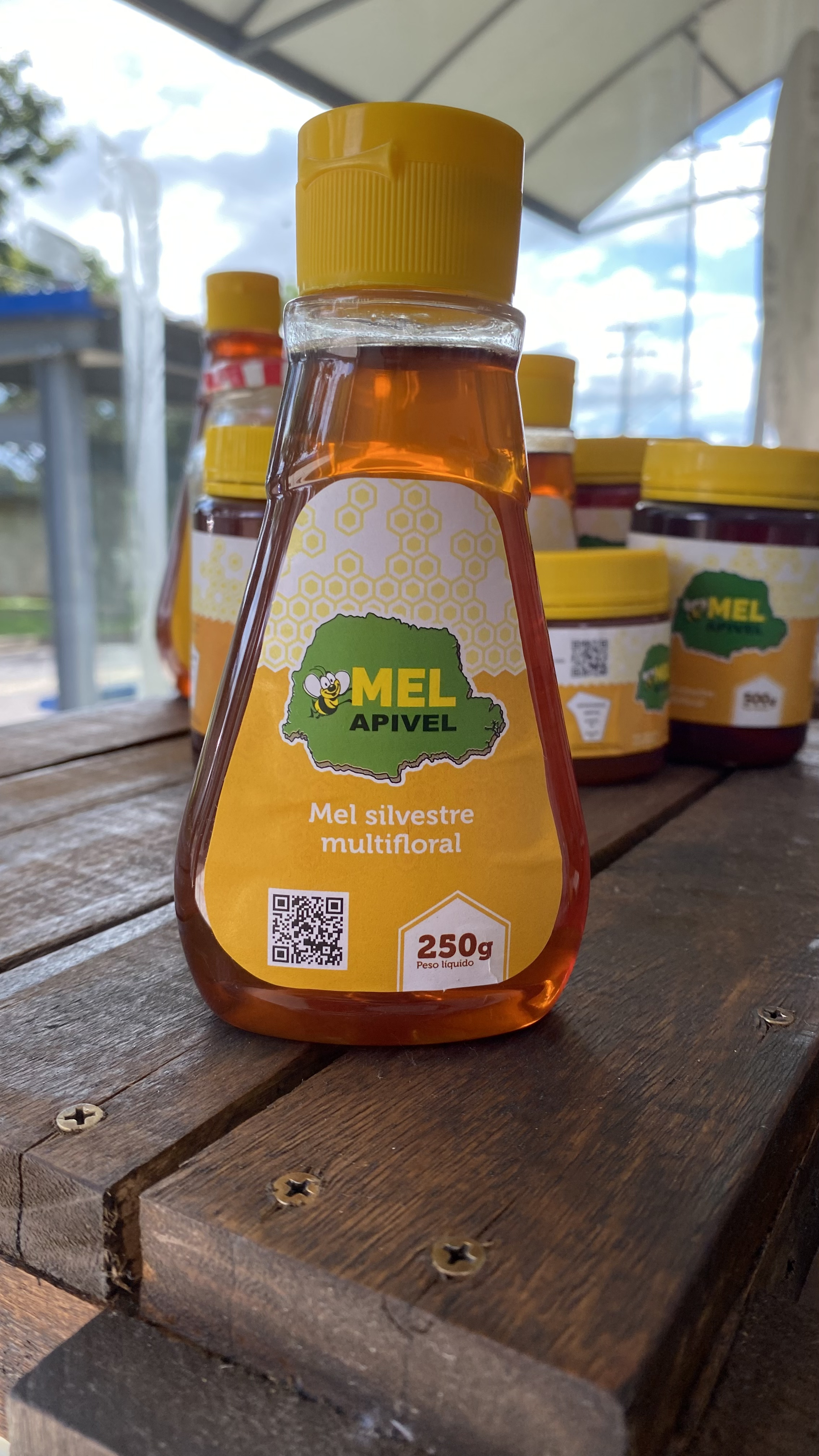 Mel 100% puro e natural de 250g