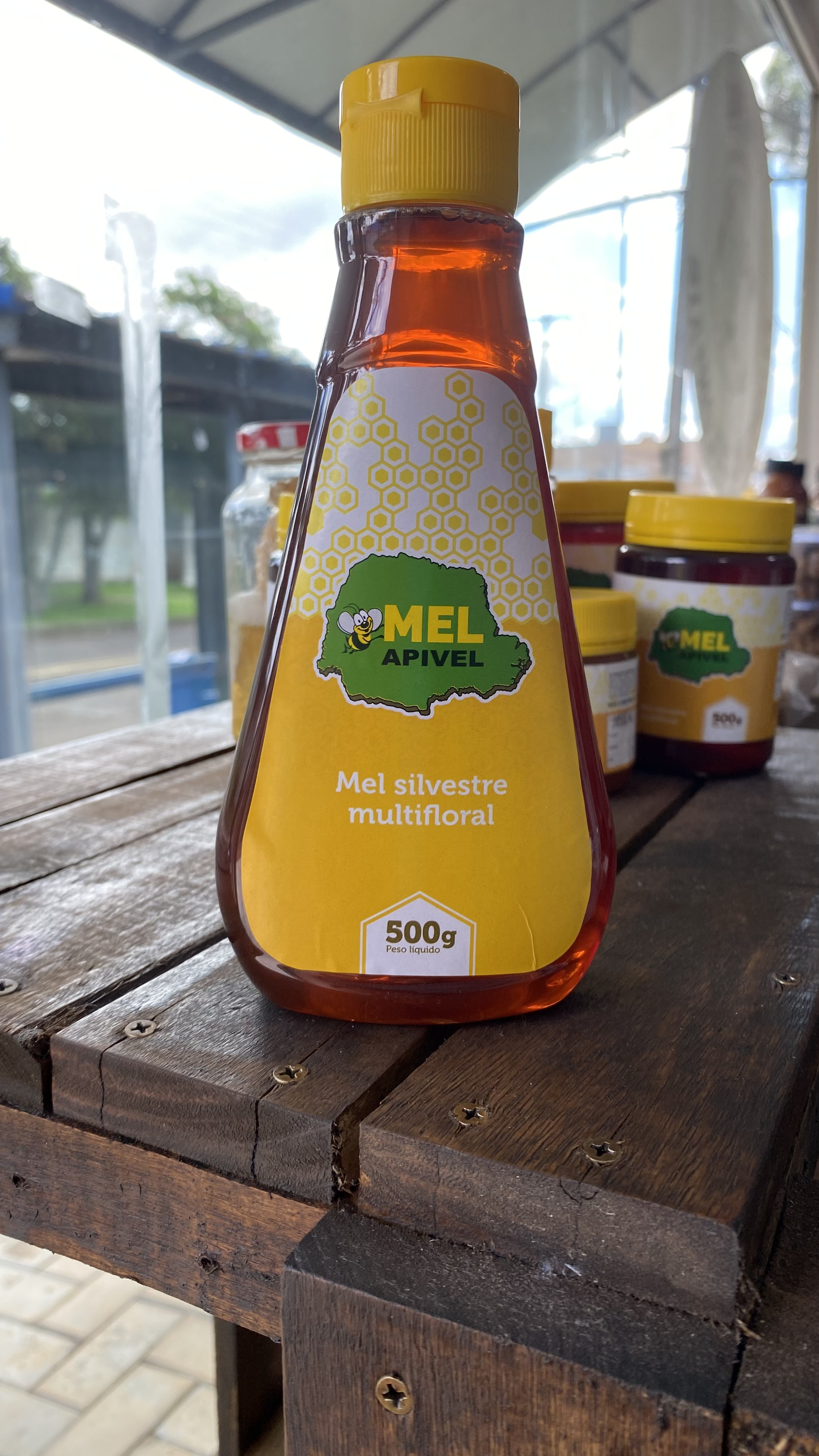 Mel 100% puro e natural de 500g