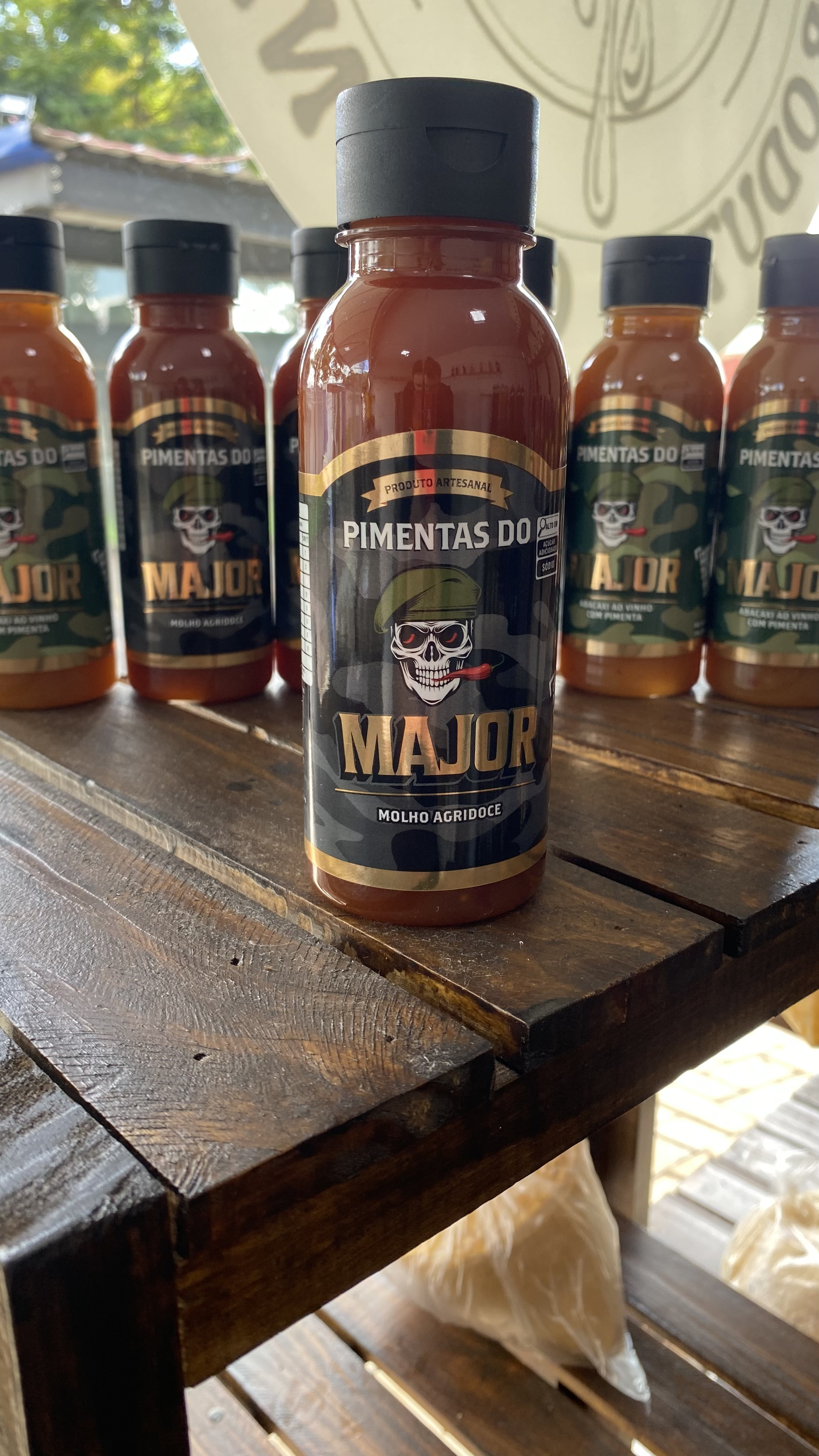 Pimenta molho agridoce