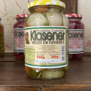 Picles em conserva de 560g